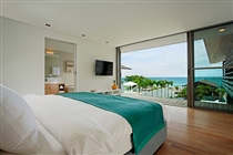 Bedroom and seaview